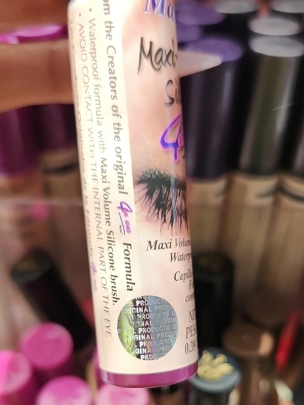 PROSA Mascara Maxi-Volume Silicone in Fiusha and Beige